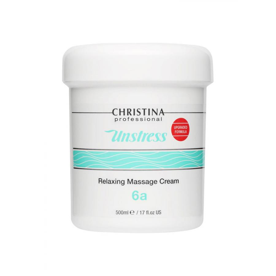 Расслабляющий массажный крем Christina Unstress: Relaxing Massage Cream, 500 мл