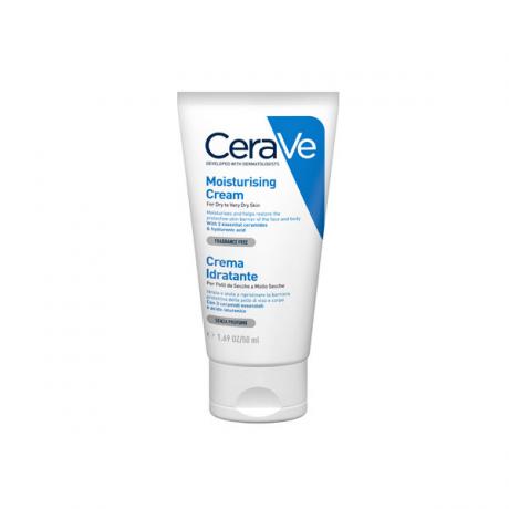 CeraVe Увлажняющий крем для сухой и очень сухой кожи лица и тела, 50 мл - фото 1