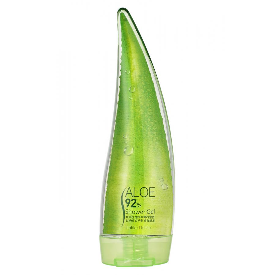 Гель для душа Holika Holika Aloe 92% Shower Gel, 250 мл, с содержанием экстракта сока алоэ вера