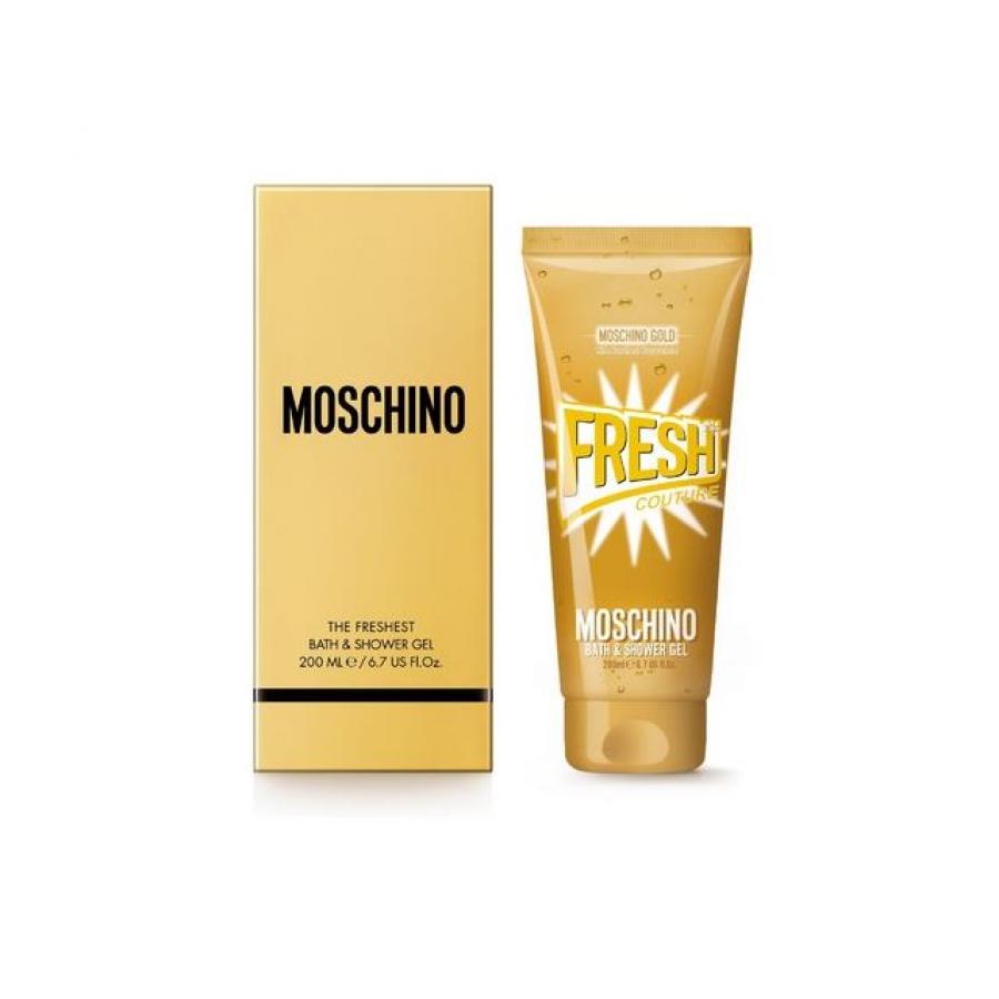 Гель для душа парфюмированный Moschino Fresh Gold Couture, 200 мл