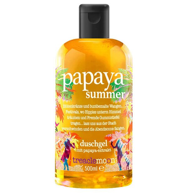 Treaclemoon Гель для душа Papaya Summer Bath & Shower Gel, летняя папайя, 500 мл