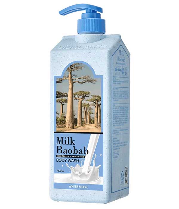 Гель для душа MilkBaobab Original Body Wash White Musk 1000мл