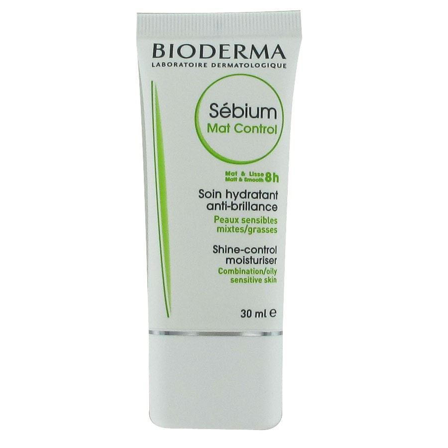 Крем для лица Bioderma Sebium Mat Control, 30 г, для проблемной и комбинированной кожи