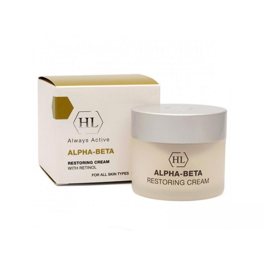 Крем восстанавливающий Holy Land Restoring Cream ALPHA-BETA, 50 мл, атравматичное обновление кожи