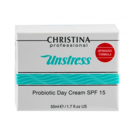 Дневной крем для лица с пробиотическим действием Christina Unstress Probiotic day Cream, 50 мл - фото 2