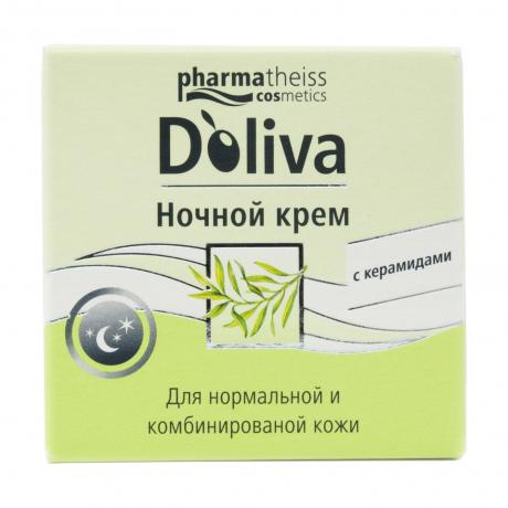 Ночной крем для лица Doliva, 50 мл, с керамидами - фото 2