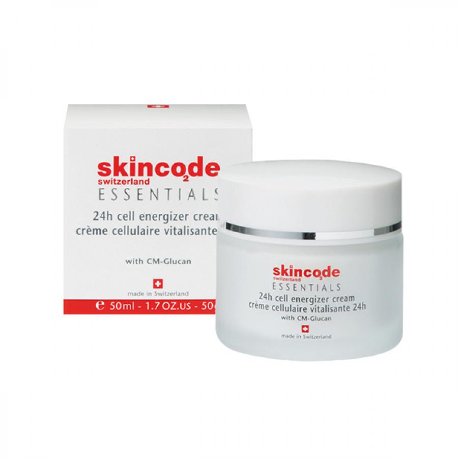 Крем для лица энергетический клеточный SkinCODE Essentials «24 часа в сутки», 50 мл