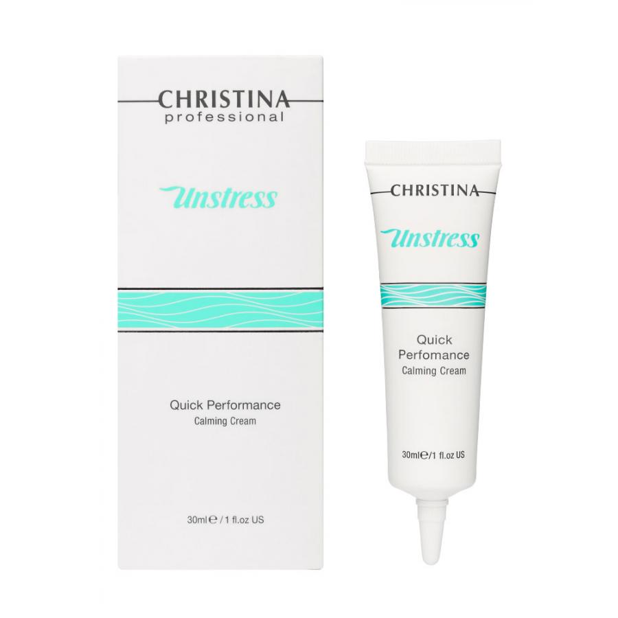 Успокаивающий крем быстрого действия Christina Unstress: Quick Performance calming Cream, 30 мл