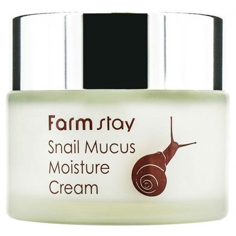 Крем для лица с муцином улитки FarmStay Snail Mucus Moisture Cream, 50гр - фото 2