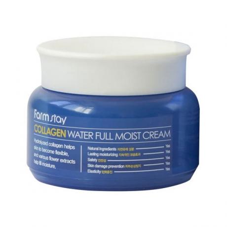 Увлажняющий крем для лица с коллагеном FarmStay Collagen Water Full Moist Cream, 100гр - фото 3
