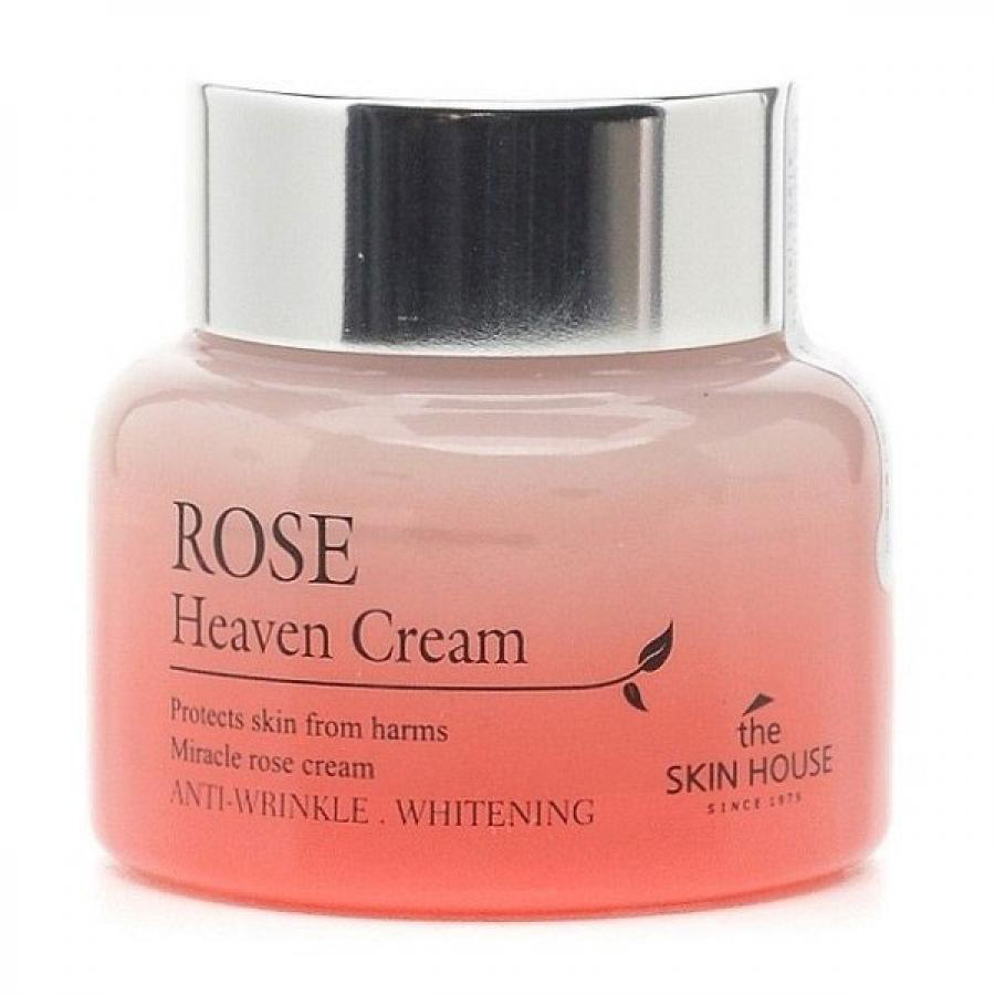 Антивозрастной крем для лица с экстрактом розы The Skin House Rose Heaven Cream, 50мл