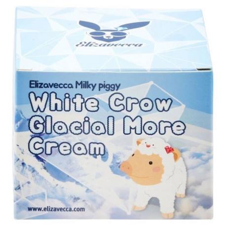 Осветляющий крем для лица Elizavecca Milky Piggy White Crow Glacial More Cream - фото 4