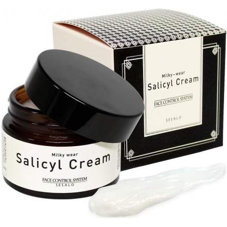 Салициловый крем с эффектом пилинга Elizavecca Milky Wear Salicyl Cream - фото 1