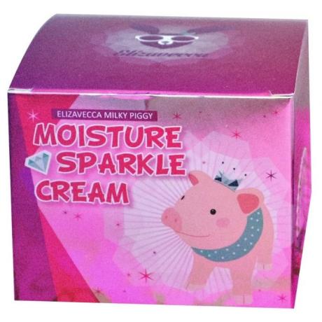 Увлажняющий крем для сияния кожи Elizavecca Milky Piggy Moisture Sparkle Cream - фото 5