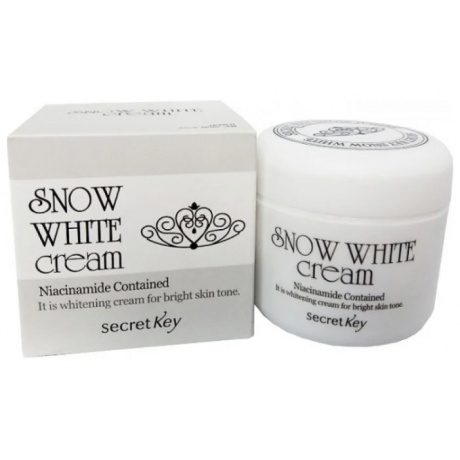 Крем с активным отбеливающим действием Secret Key Snow White Cream - фото 1