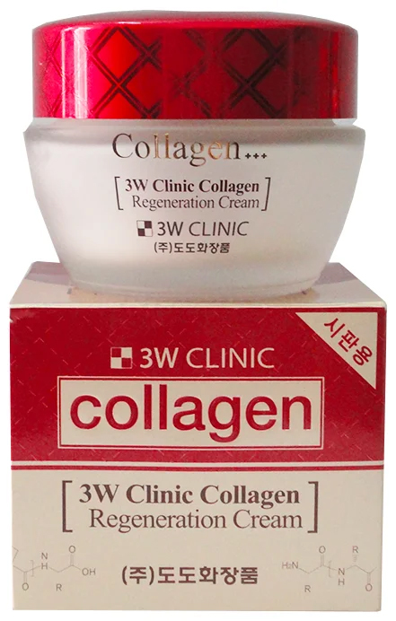 Крем для лица с коллагеном регенерирующий 3W ClinicCollagen Regeneration Cream, 60 мл