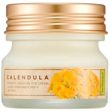 Увлажняющий крем с календулой The Face Shop Calendula Essentials Moisture Cream 50ml - фото 1