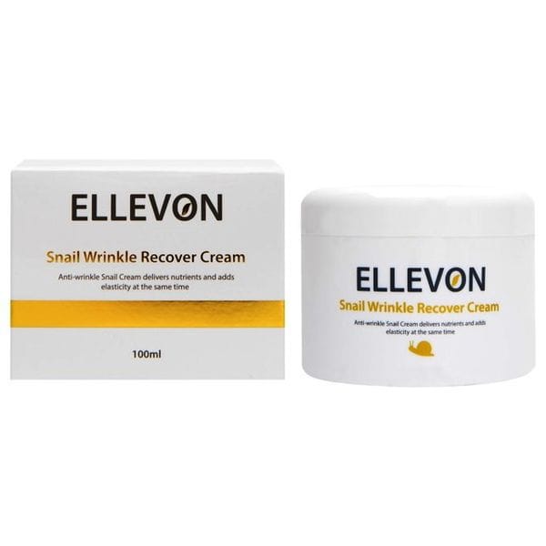 Крем для лица антивозрастной с экстрактом улитки Ellevon Snail Cream, 100 мл