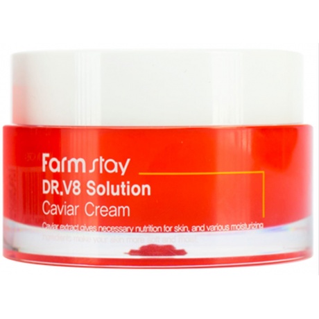 Крем с экстрактом икры FarmStay Dr-V8 Solution Caviar Cream, 50ml - фото 1