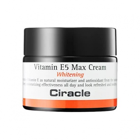 Крем Витамин Е5 для лица осветляющий Ciracle Vitamin E5 Max Cream 50мл - фото 1