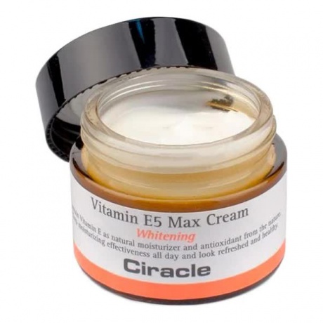 Крем Витамин Е5 для лица осветляющий Ciracle Vitamin E5 Max Cream 50мл - фото 2
