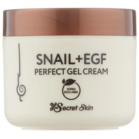 Крем-гель для лица с экстрактом улитки Secret Skin Snail+EGF Perfect Gel Cream 50гр - фото 1