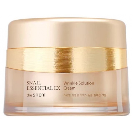 Крем антивозрастной The Saem Snail Essential EX Wrinkle Solution Cream 60мл - фото 1