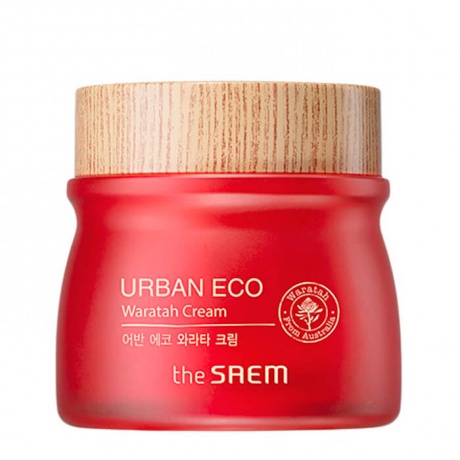 Крем для лица с экстрактом телопеи The Saem Urban Eco Waratah Cream 60мл - фото 1