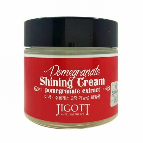 Крем с экстрактом граната для яркости кожи Jigott Pomegranate Shining Cream - фото 2