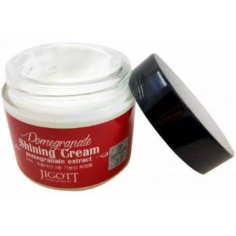 Крем с экстрактом граната для яркости кожи Jigott Pomegranate Shining Cream - фото 3
