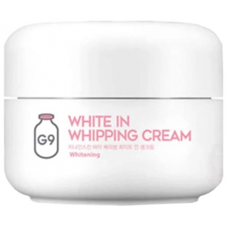 Крем для лица осветляющий с экстрактом молочных протеинов G9SKIN Whipping Cream  50гр - фото 1
