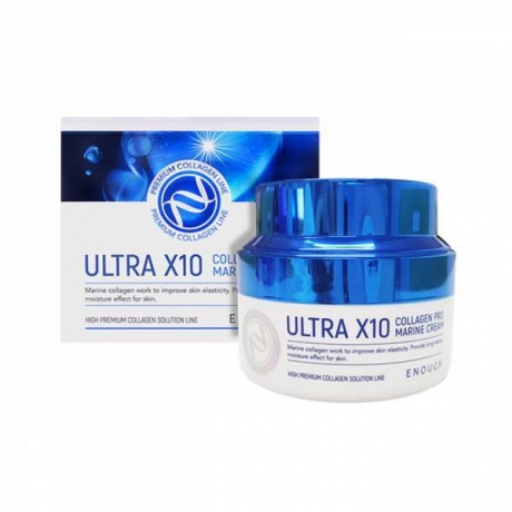Крем коллагеновый для лица Ultra X10 Collagen Pro Marine Cream 50мл - фото 1