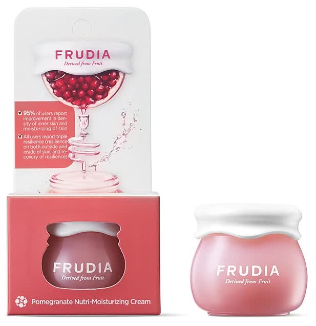 Frudia Питательный крем для лица с гранатом Pomegranate Nutri-Moisturizing Cream, мини-версия, 10 г