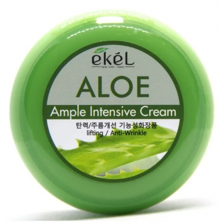 EKEL Крем для лица с алоэ Ample Intensive Cream Aloe, 100гр - фото 1