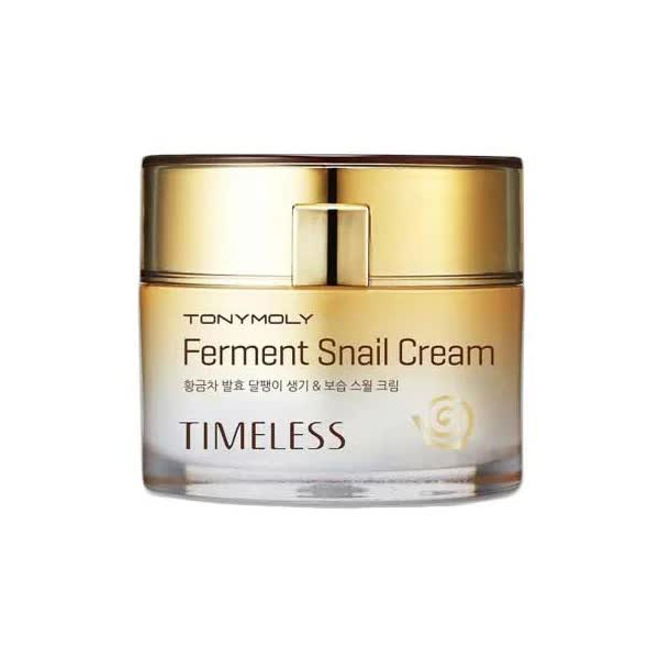 TONYMOLY Антивозрастной крем для лица с муцином улитки TIMELESS Ferment Snail Cream, 50мл