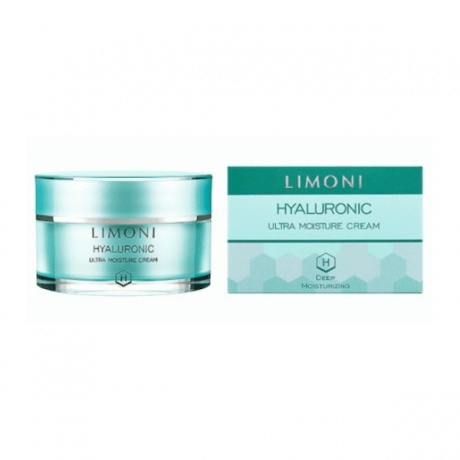 LIMONI Крем для лица с гиалуроновой кислотой Hyaluronic Ultra Moisture Cream, 50 мл - фото 2
