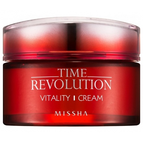 Интенсивный антивозрастной крем для лица MISSHA Time Revolution Vitality Cream 50 мл - фото 1
