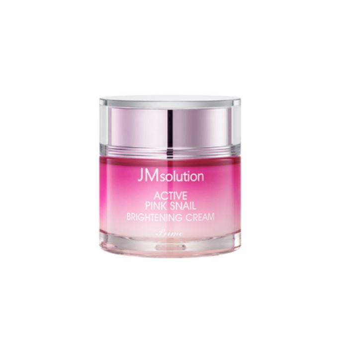 

JMsolution Крем осветляющий с экстрактом улитки Active Pink Snail Brightening Cream Prime 60мл