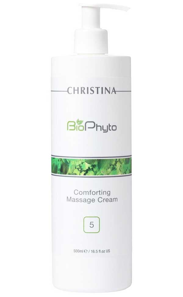 Массажный крем для лица Christina Bio Phyto-5 Comforting Massage Cream 500 мл