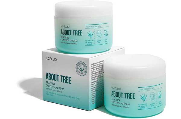Крем для лица Dr.CELLIO About Tree Teatree Control Cream Whitening & Anti-Wrinkle