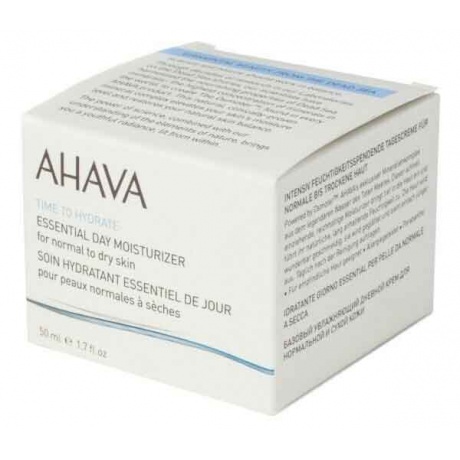 Базовый увлажняющий дневной крем Ahava Time To Hydrate для нормальной и сухой кожи 50мл - фото 5