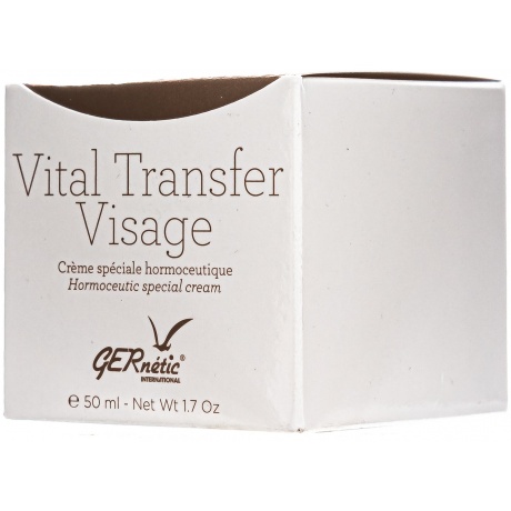 Специальный крем для кожи лица в период менопаузы Gernetic Vital Transer Visage 50 ml - фото 3
