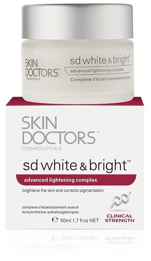 Отбеливающий крем Skin Doctors White & Bright 50мл