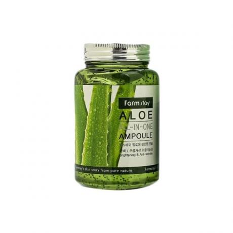 Ампульная сыворотка с экстрактом алоэ FarmStay Aloe All-In-One Ampoule, 250 мл - фото 2