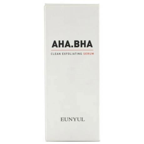 Обновляющая сыворотка с AHA и BHA кислотами Eunyul AHA BHA Clean Exfoliating Serum, 50мл - фото 2
