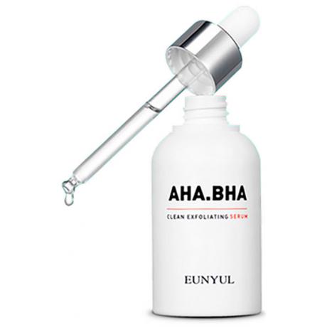 Обновляющая сыворотка с AHA и BHA кислотами Eunyul AHA BHA Clean Exfoliating Serum, 50мл - фото 3