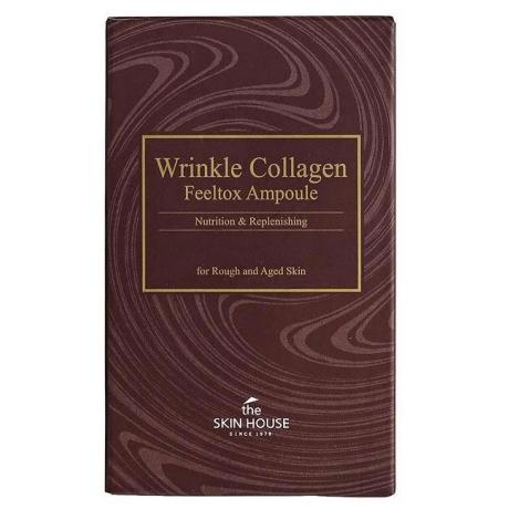 Антивозрастная ампульная сыворотка с коллагеном The Skin House Wrinkle Collagen Ampoule, 30мл - фото 4