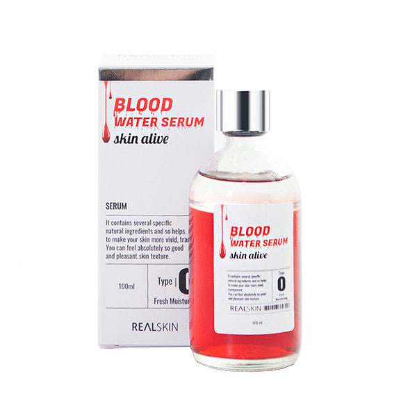 Сыворотка для лица RealSkin Blood Water Serum, 100мл (стекло)