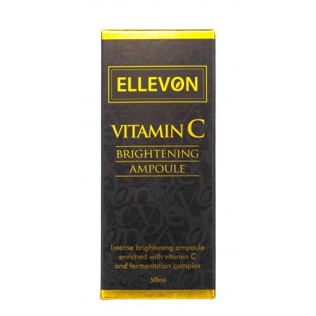 Осветляющая сыворотка с витамином С Ellevon Vitamin C Brightening Ampoule, 50 мл - фото 2