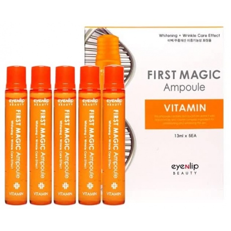 Ампулы для лица витаминные Eyenlip First Magic Ampoule Vitamin 13мл*5 - фото 1
